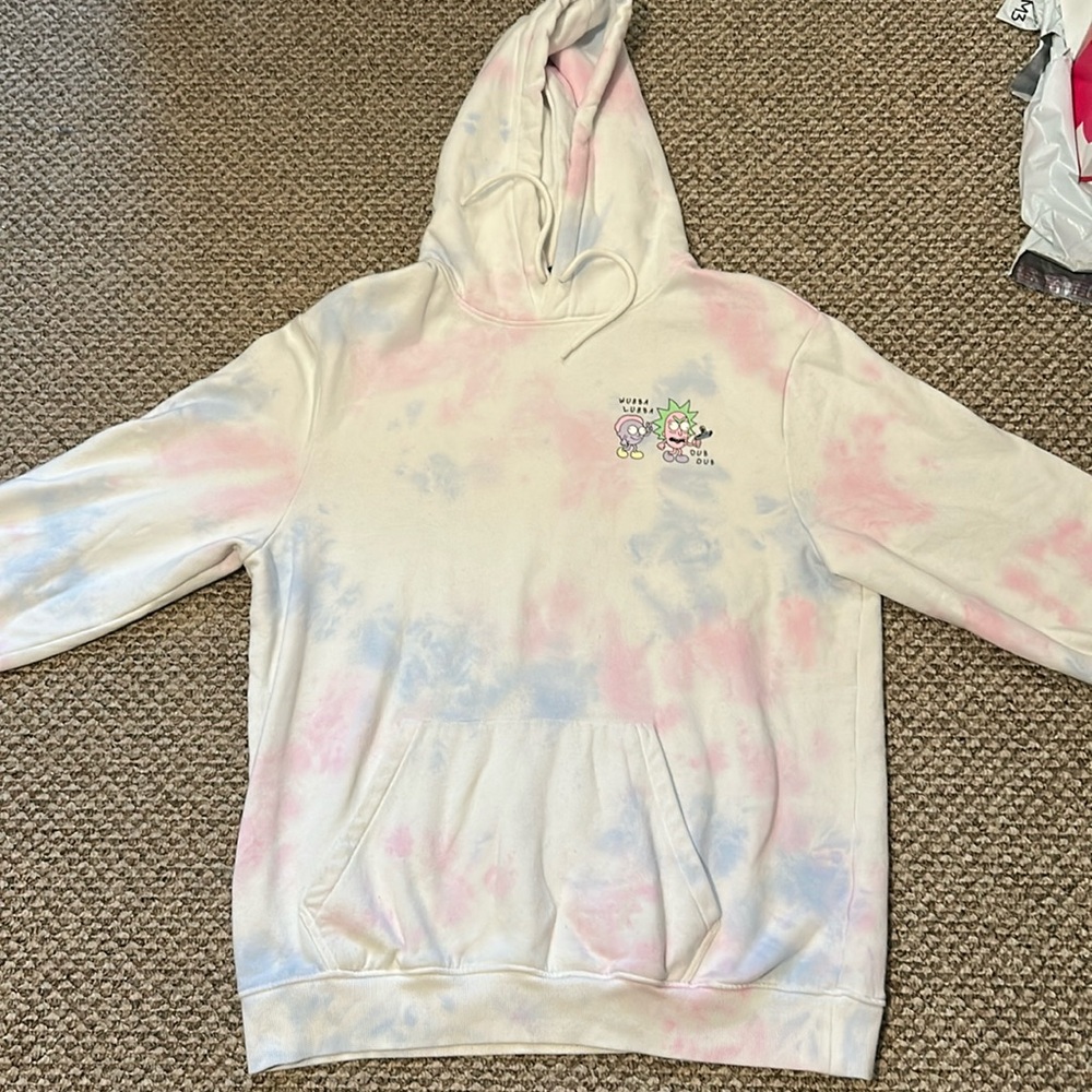 H&M Regular Fit Rick and Morty Hoodie size US Large